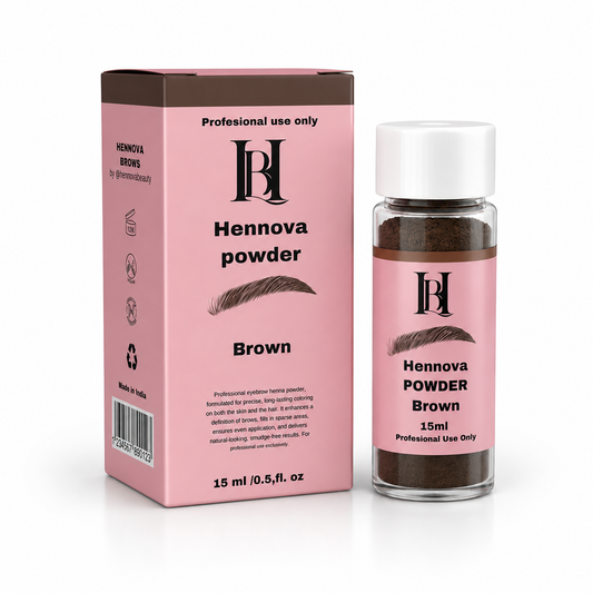 HENNOVABROWS HENNA POWDER-COLORS PROFESSIONAL EYE