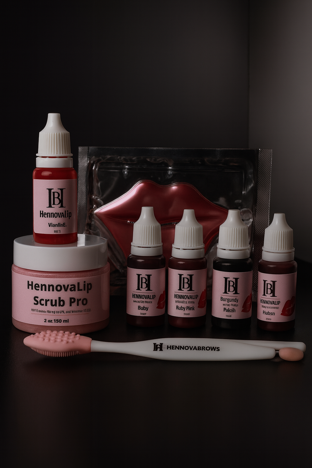 HENNOVALIPS HENNA PARA LABIOS