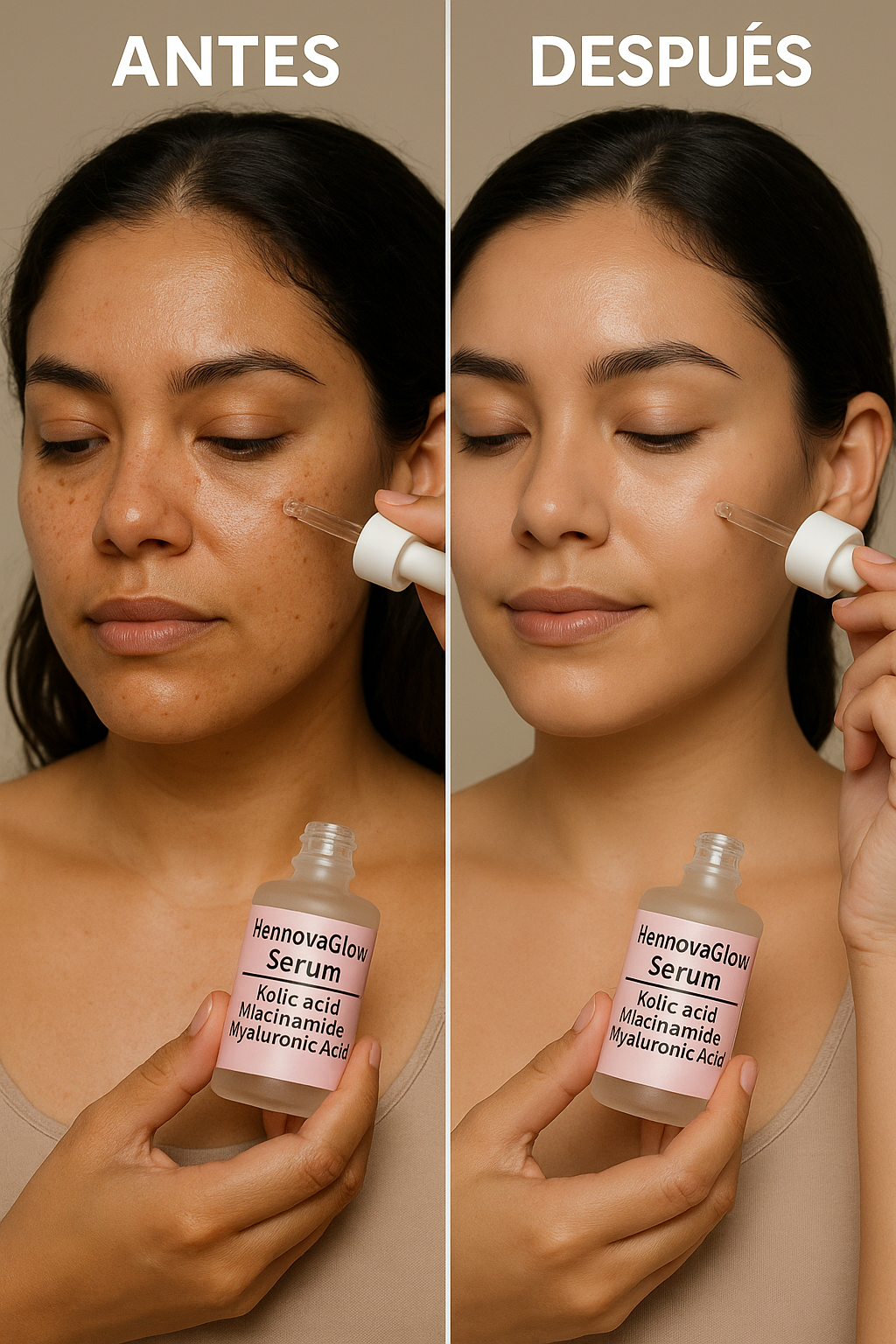 HENNOVAGLOW SERUM HYALURONIC -KOJIC-NIACINAMIDE