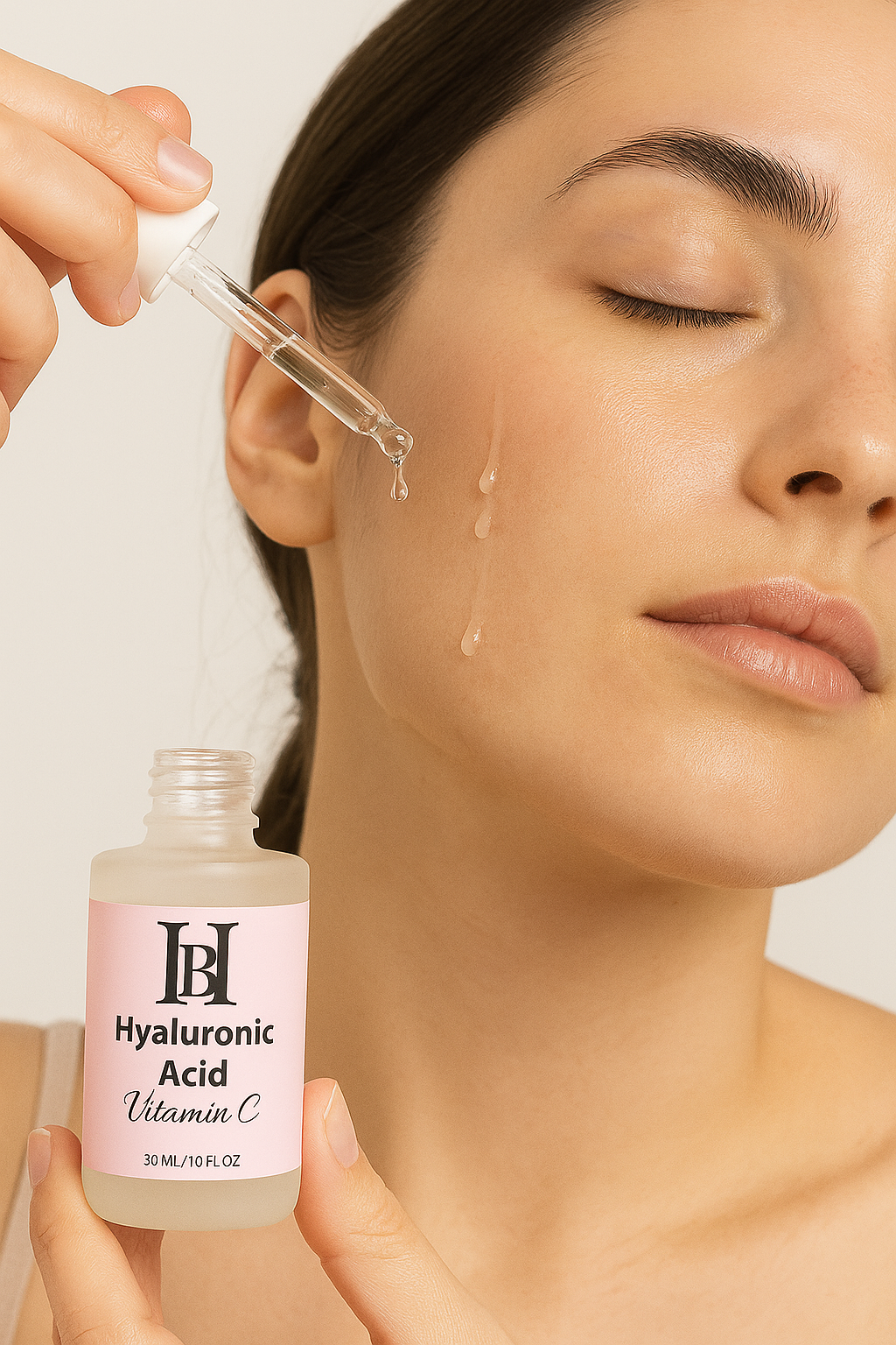 Sérum facial de Acido Hyaluronico y Vitamina C Facial