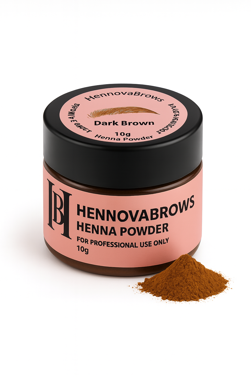 Hennovabrows Henna Powder – Coloración Profesional para Cejas