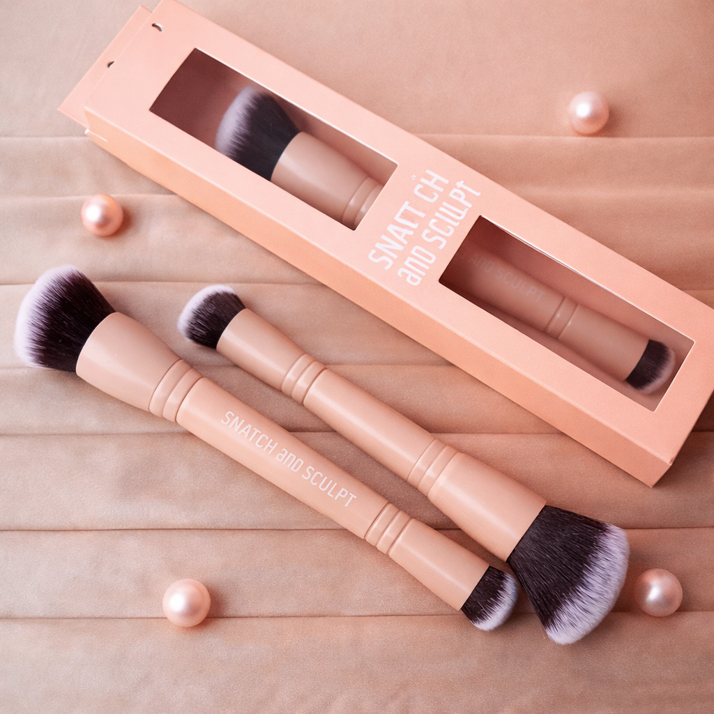 SNATCH AND SCULPT DUAL-ENDED CONTOUR BRUSH BEAUTY CREATION