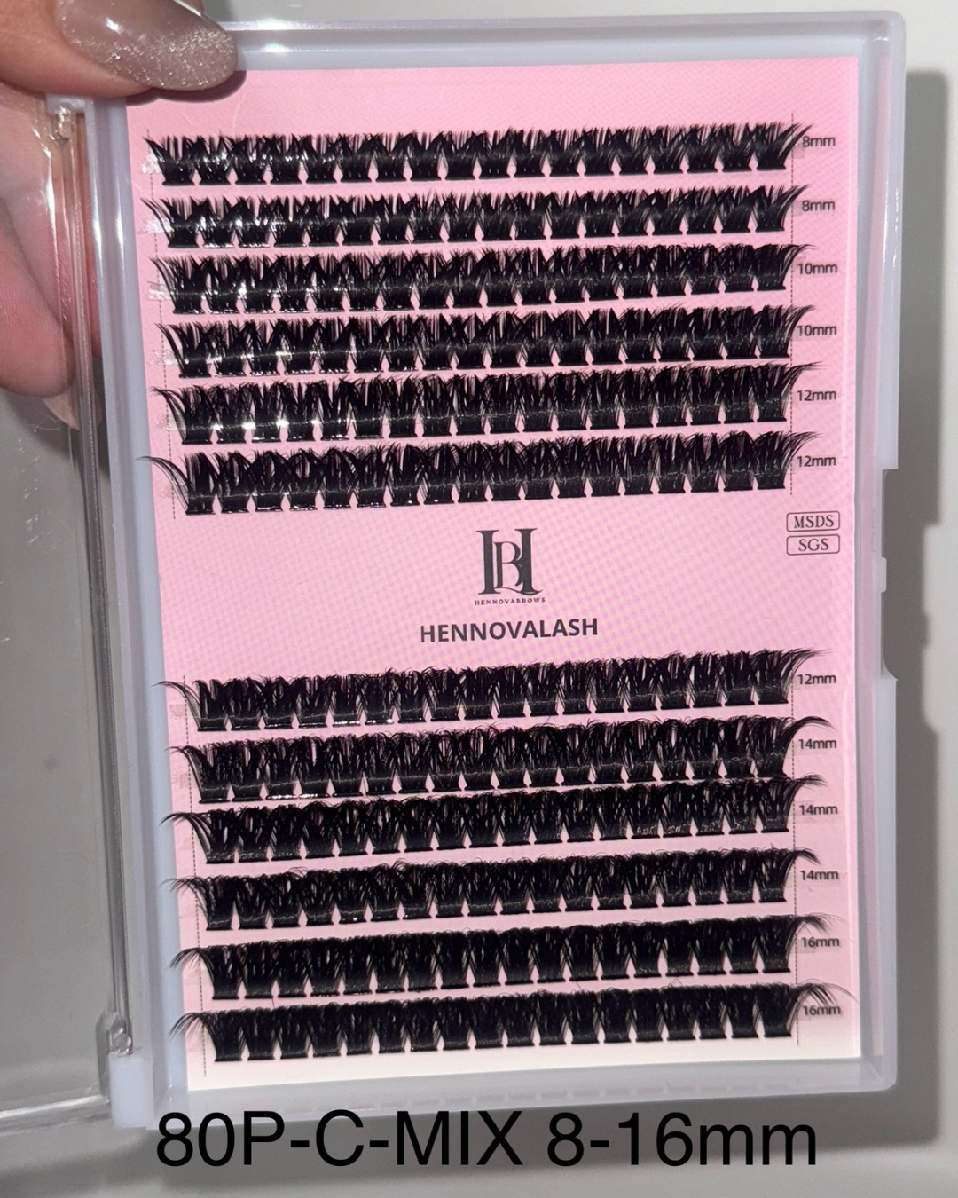 LASH CLUSTTER HENNOVALASH