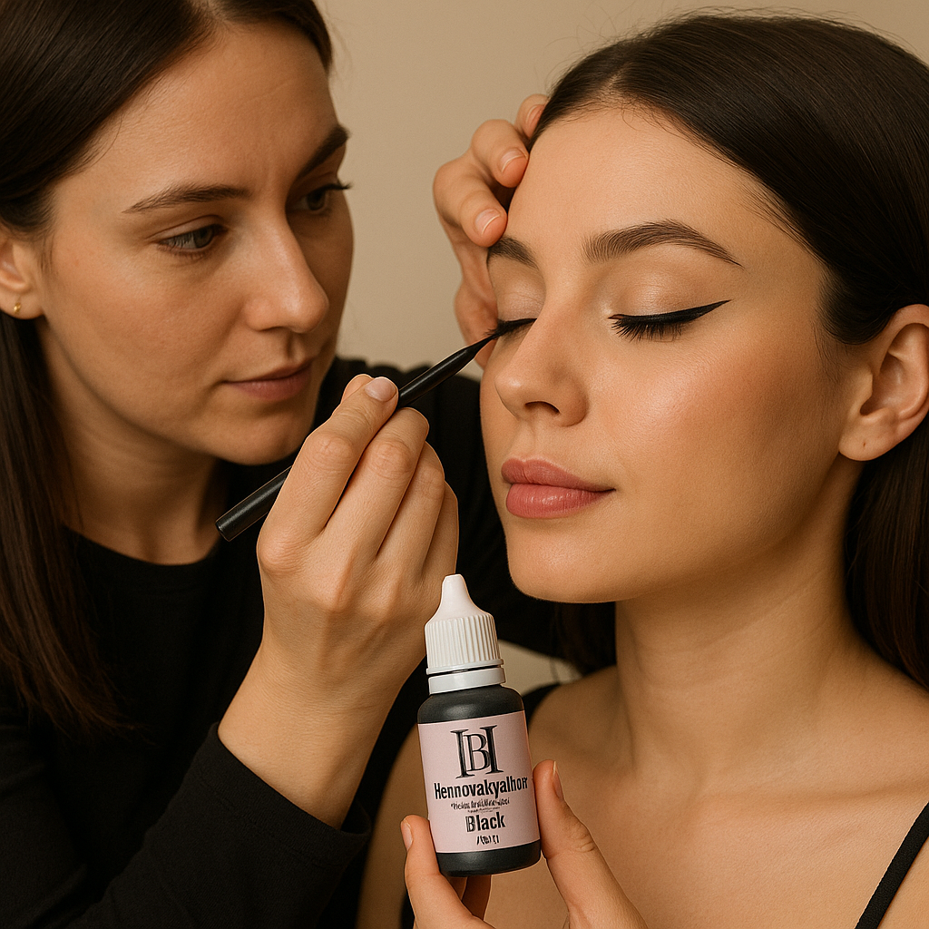 HennovaEyeliner – Delineado perfecto, negro intenso y de larga duración