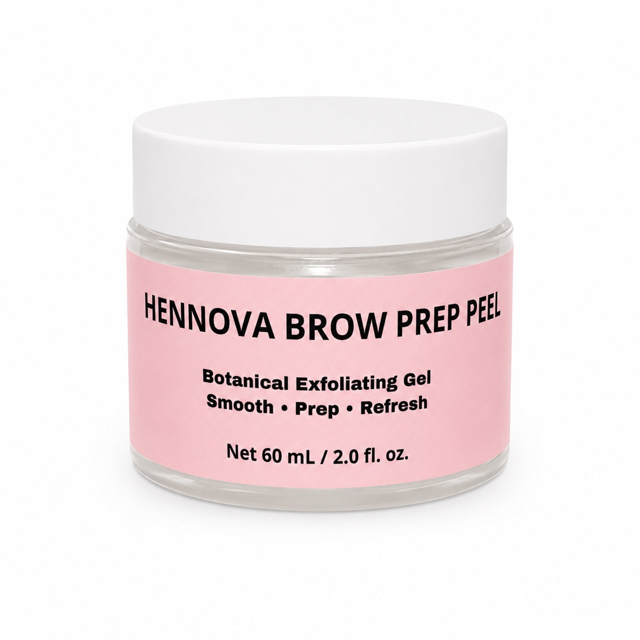 HENNOVA BROW PREP PEEL Botanical Exfoliating Gel | 60 mL / 2.0 fl. oz.