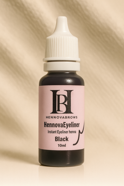 HennovaEyeliner – Delineado perfecto, negro intenso y de larga duración
