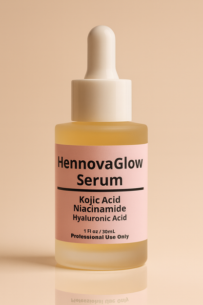 HENNOVAGLOW SERUM HYALURONIC -KOJIC-NIACINAMIDE