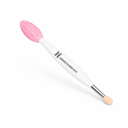 HENNOVABROWS DUO SILICONE FACIAL EXFOLIATING BRUSH