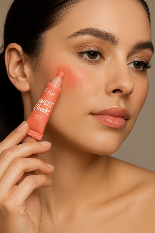 SWEET CHEEKS LIQUID BLUSH de SHE MAKEUP