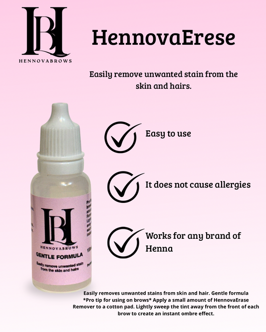 REMOVEDOR DE HENNA HennovaErase