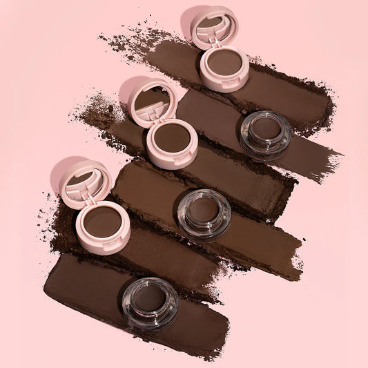 PROFESSIONAL 2-IN-1 EYEBROW POWDER & GEL KIT AMORUS
