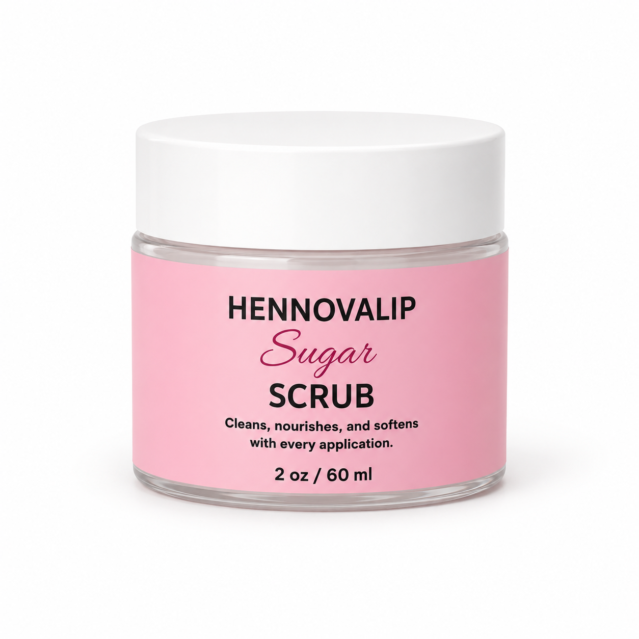 HENNOVALIP SUGAR SCRUB 2oz /60ml