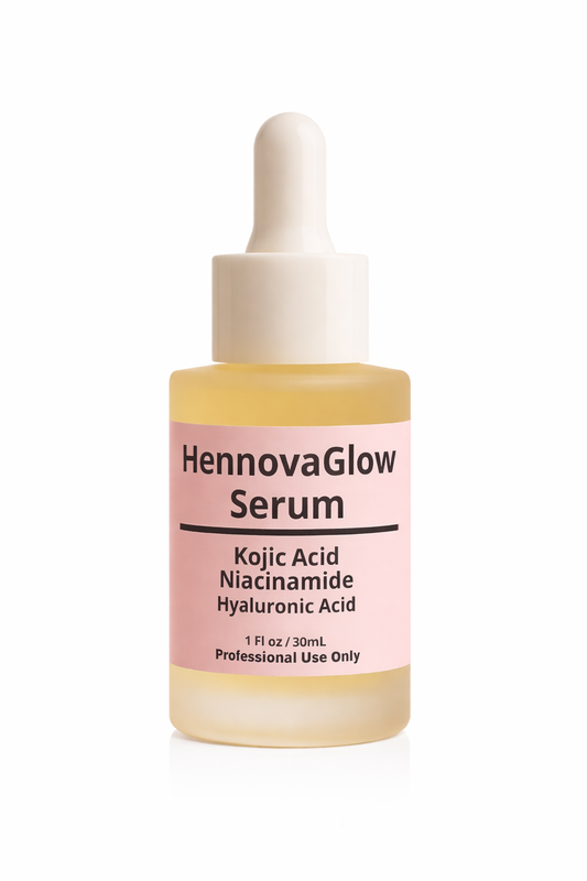 HENNOVAGLOW SERUM HYALURONIC -KOJIC-NIACINAMIDE
