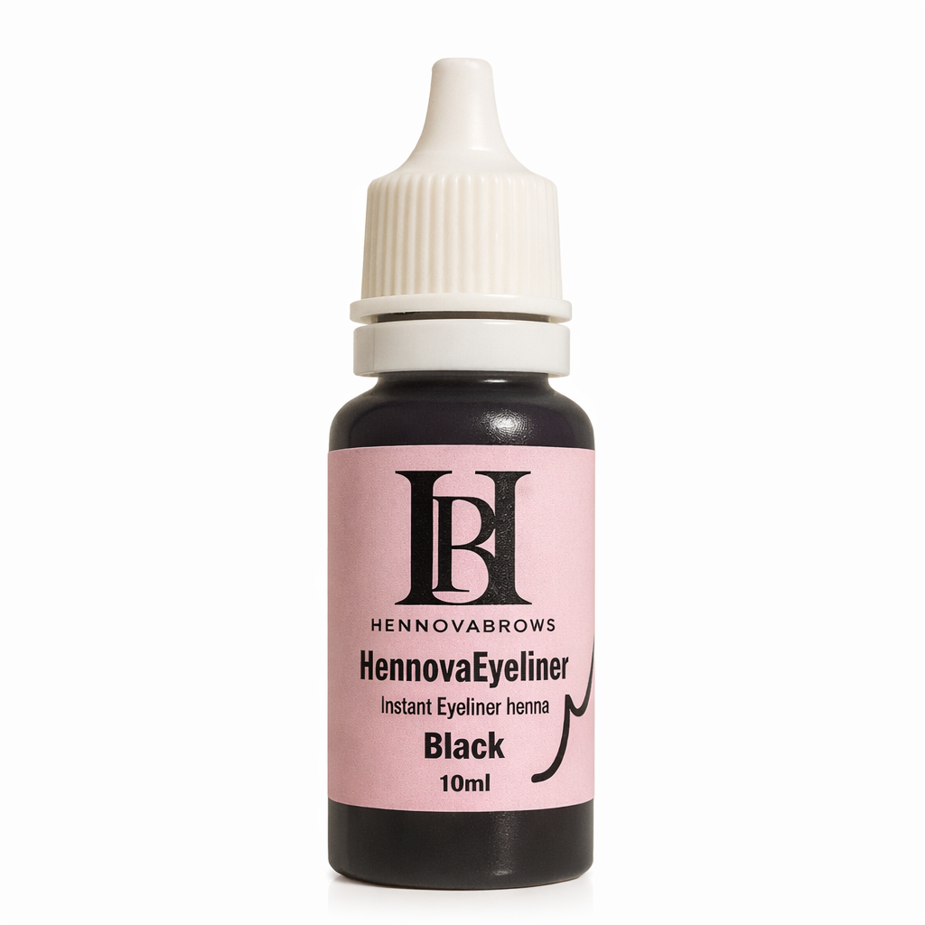 HENNOVAEYELINER – HENNA-BASED LIQUID EYELINER 10 ML | PROFESSIONAL MATTE FINISH