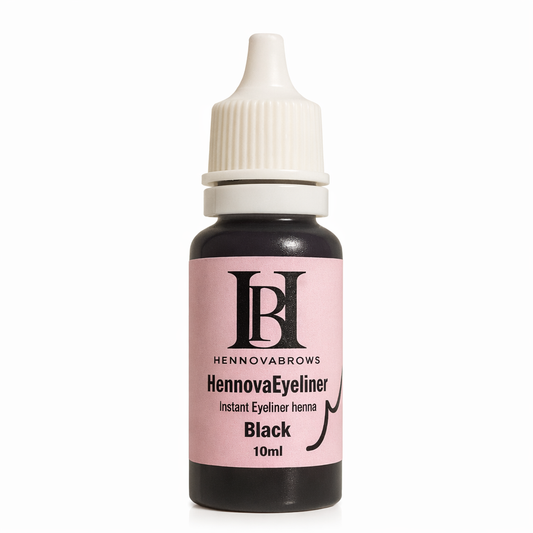 HENNOVAEYELINER – HENNA-BASED LIQUID EYELINER 10 ML | PROFESSIONAL MATTE FINISH