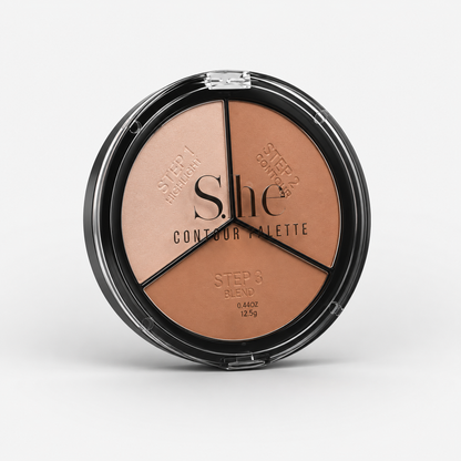 S.he 3 in 1 Contour Palette