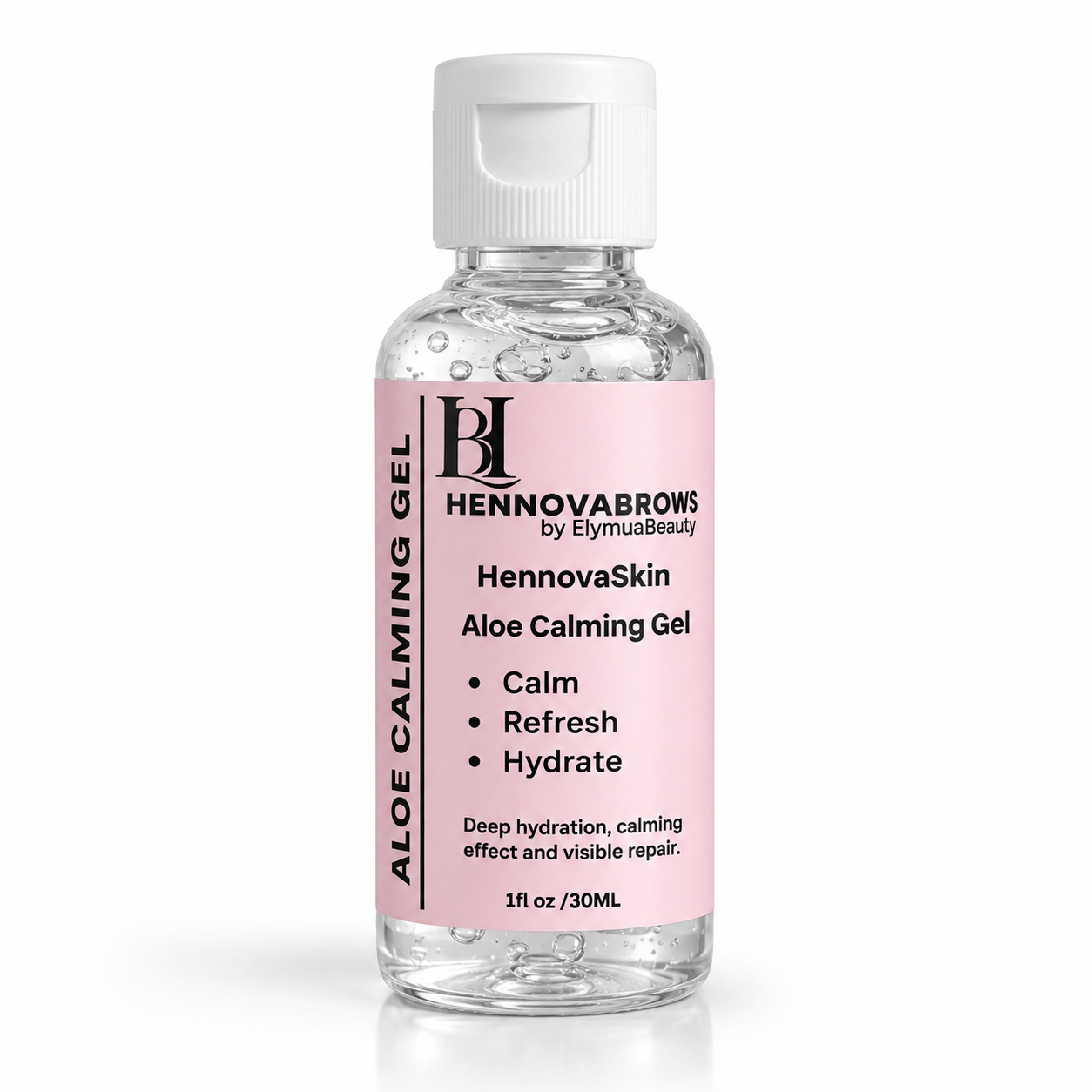HennovaSkin Aloe Calming Gel | Hydrating &amp; Refreshing Face Gel | 1 fl oz / 30 mL