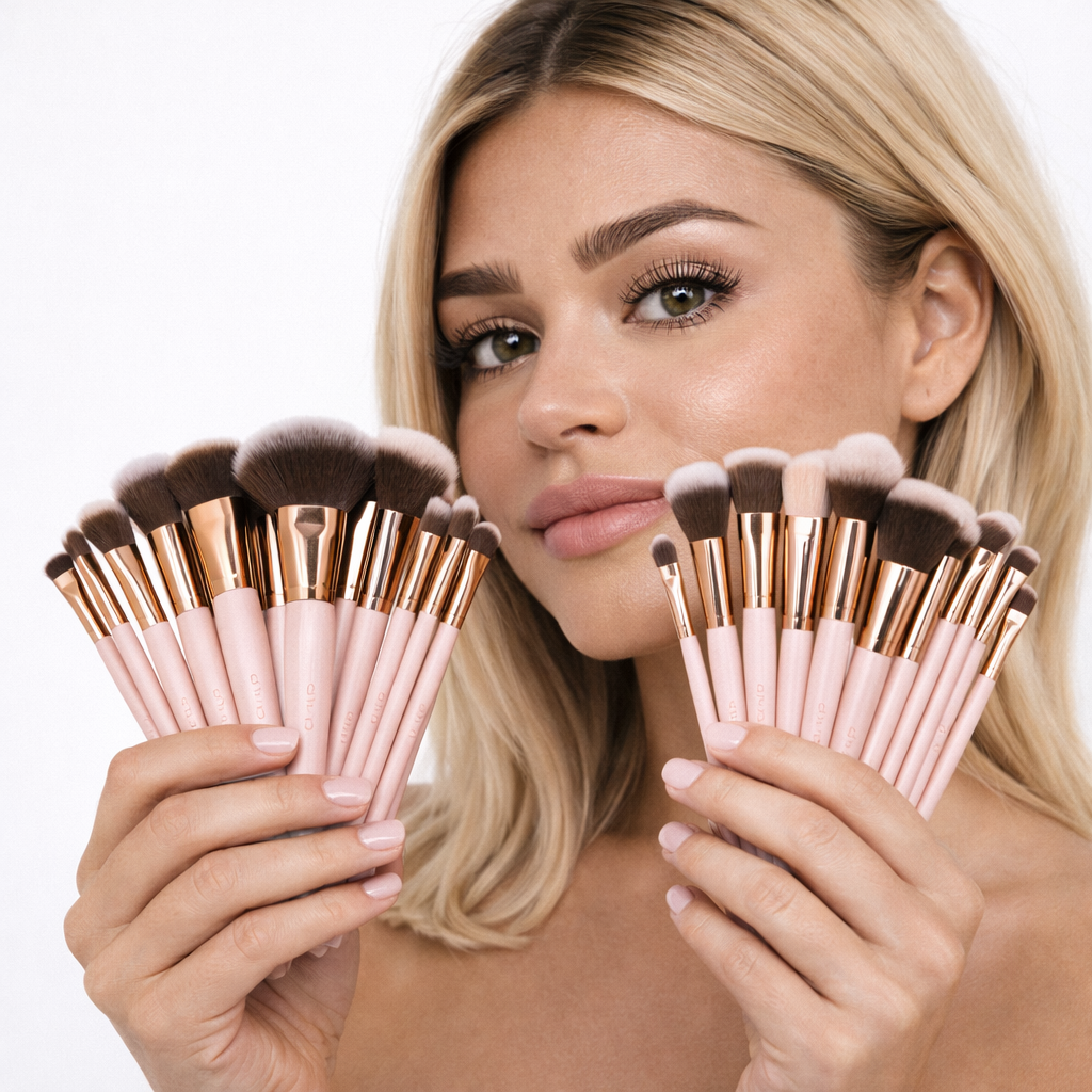 BLOSSOM 24-PIECE PROFESSIONAL MAKEUP BRUSH SET