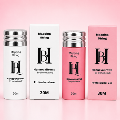 PROFESSIONAL BROW MAPPING STRING | AVAILABLE IN PINK & WHITE Mapping String 30M