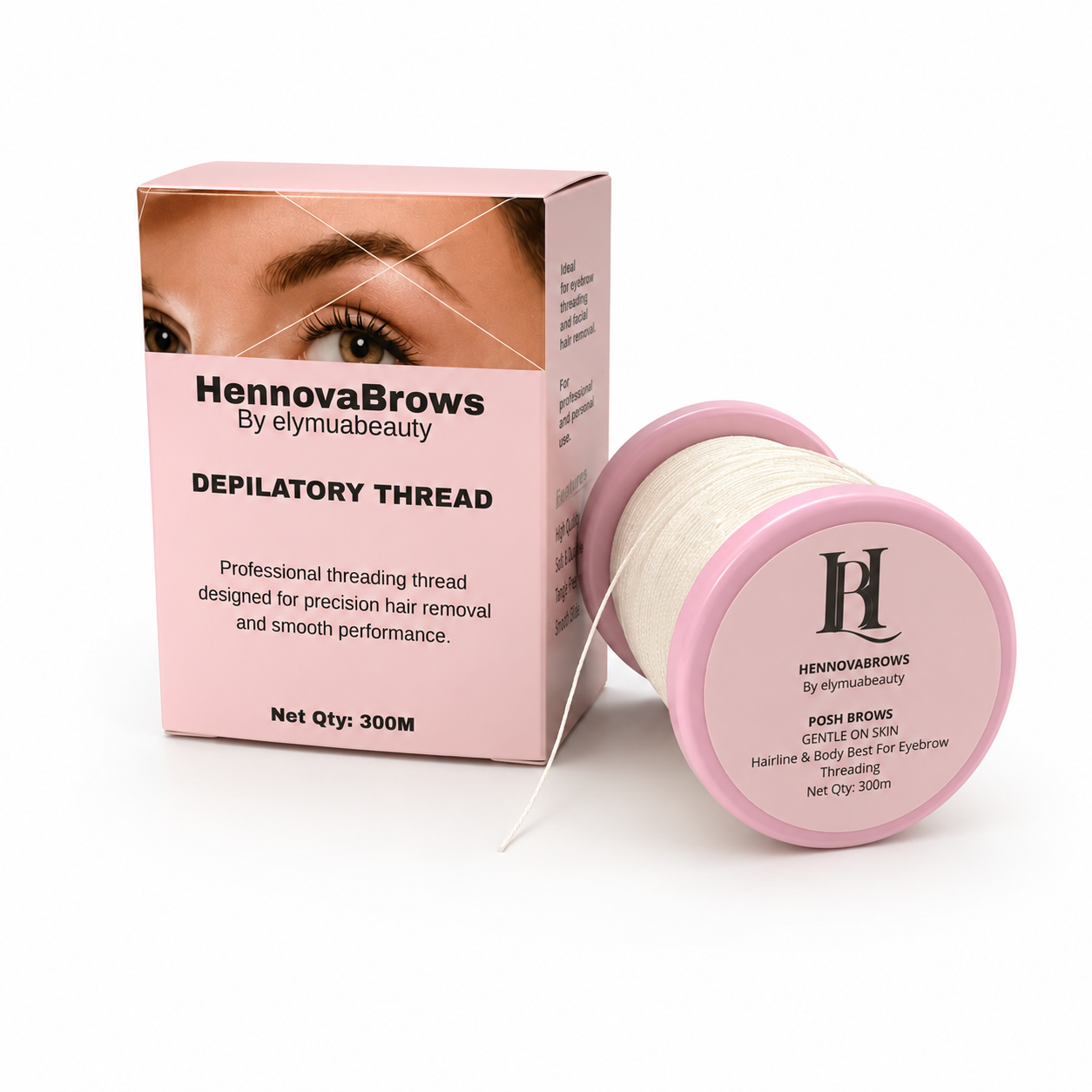 HennovaBrows Depilatory Thread 300M