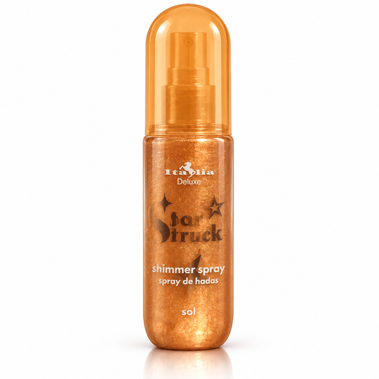 Italia Deluxe Star Struck Hair & Body Shimmer Spray 70 ml | Glitter Glow Mist