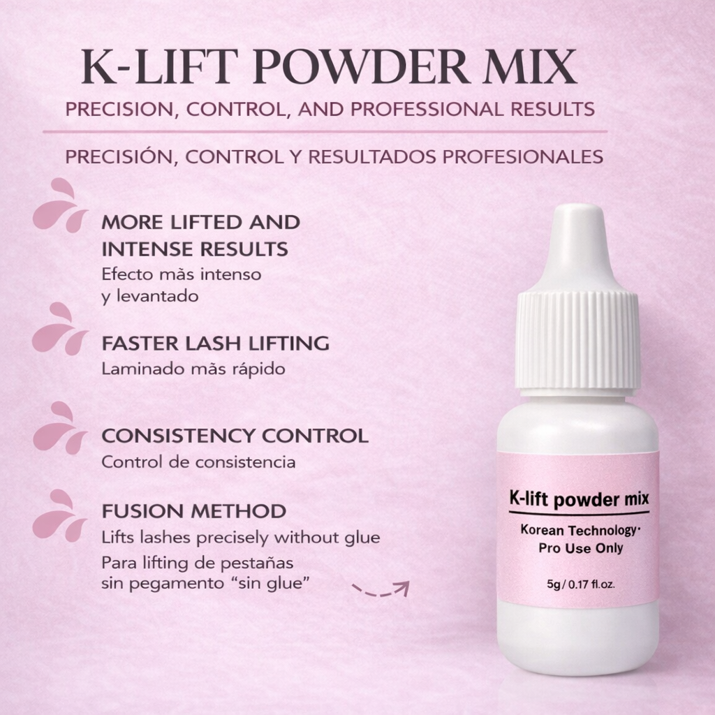 K-LIFT POWDER MIX – PROFESSIONAL LASH LIFTING SYSTEM