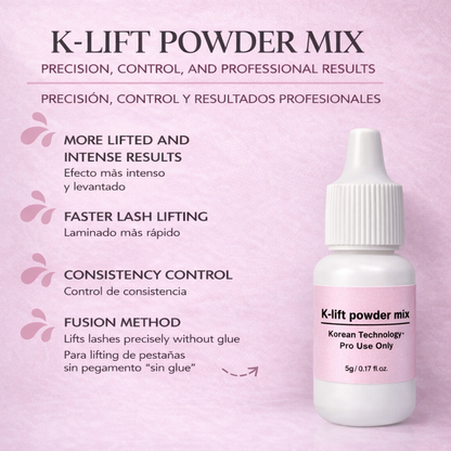 K-LIFT POWDER MIX – PROFESSIONAL LASH LIFTING SYSTEM