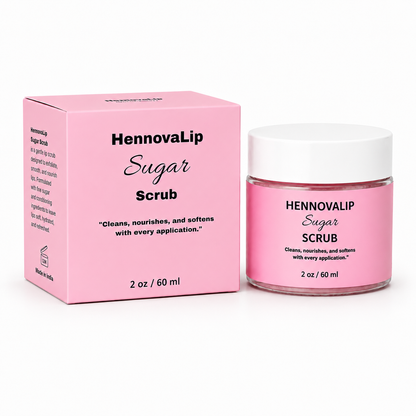 HENNOVALIP SUGAR SCRUB 2oz /60ml