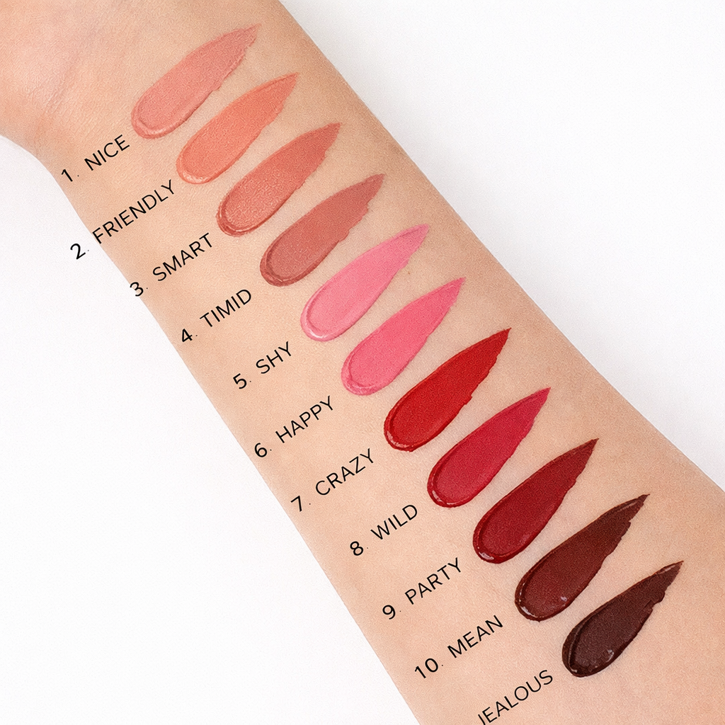 AMUSE ICE QUEEN MATTE LIQUID LIPSTICKS – LONG-LASTING COLOR COLLECTION