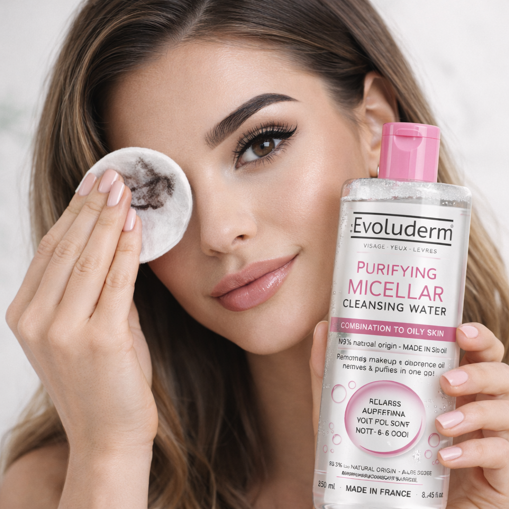 PURIFYING MICELLAR CLEANSING WATER EVOLUDERM