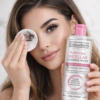PURIFYING MICELLAR CLEANSING WATER EVOLUDERM
