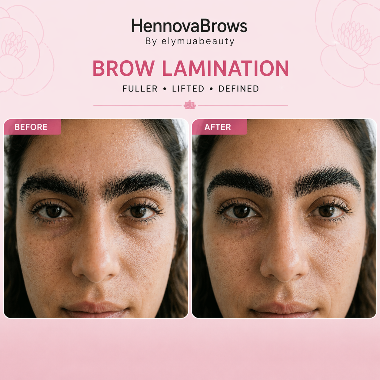 HennovaK-Lift Lash & Brow System – 3 Step Korean Lifting & Lamination Kit (Professional Use)