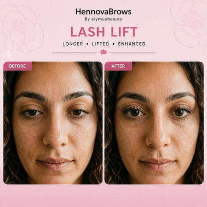 HennovaK-Lift Lash & Brow System – 3 Step Korean Lifting & Lamination Kit (Professional Use)