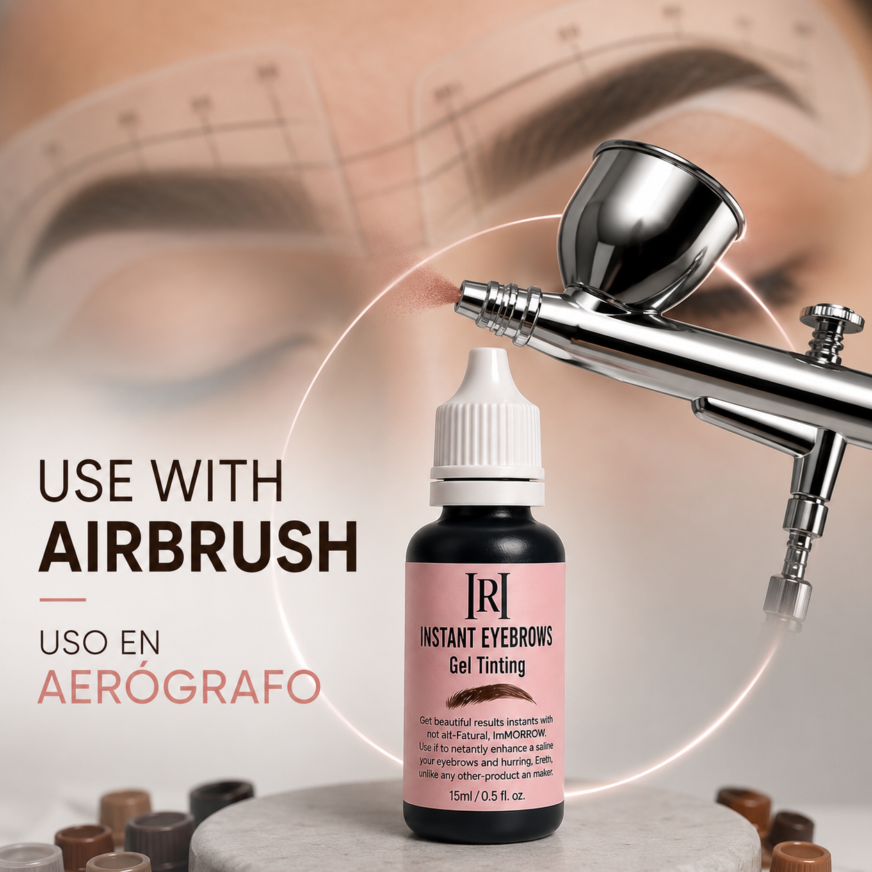 HENNOVABROWS — INSTANT EYEBROWN GEL TINTING