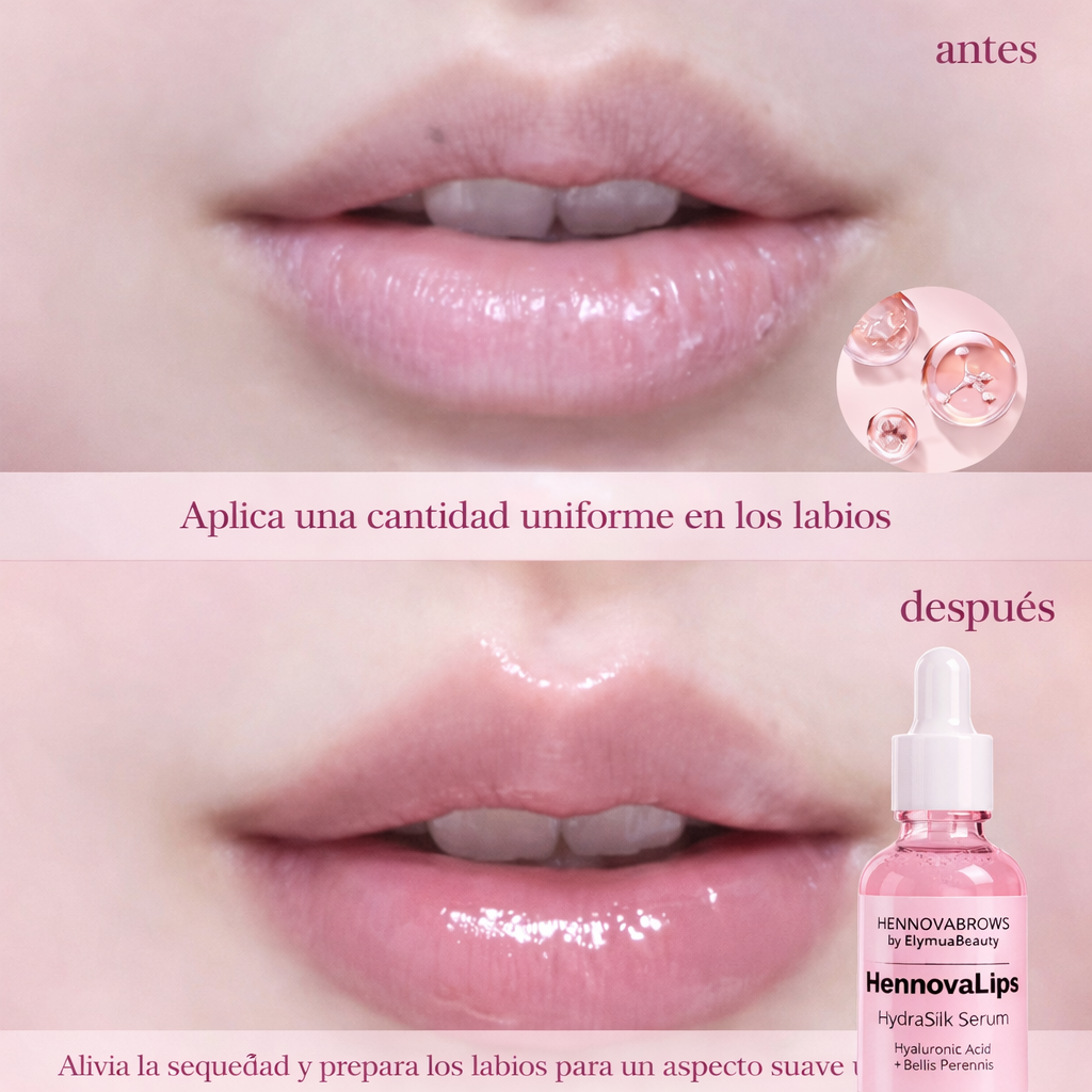 HennovaHydraGloss – Professional Lip Hydration & Repair Essence