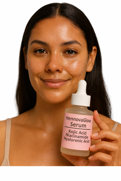 HENNOVAGLOW SERUM HYALURONIC -KOJIC-NIACINAMIDE