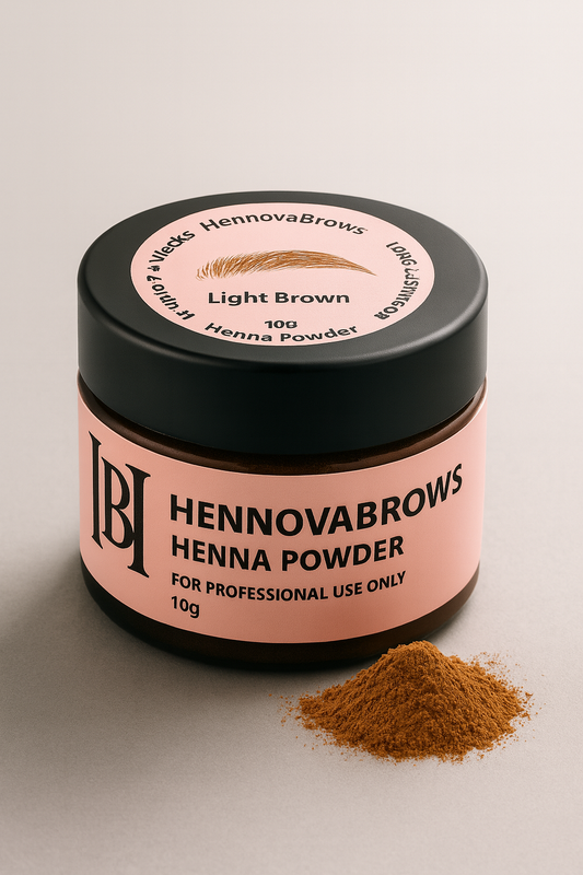 Hennovabrows Henna Powder – Coloración Profesional para Cejas