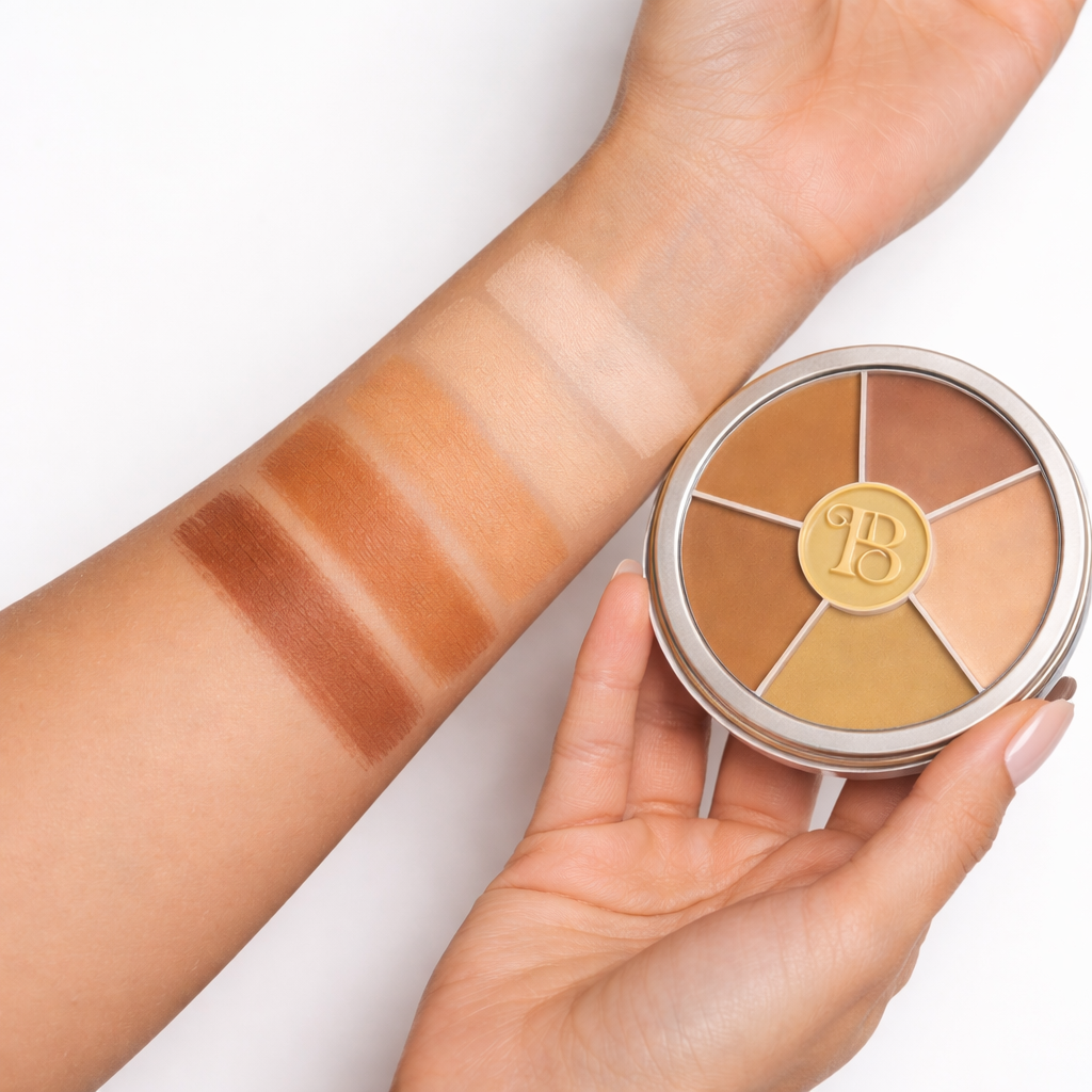 HENNOVACOVER WATERPROOF  FORMULA -PROFESSIONAL CONCEALER WHEEL FOR COVERAGE CORRECTION  AND SKIN
