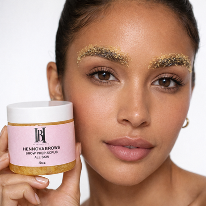 BROW PREP-SCRUB SUGAR  HENNOVABROWS