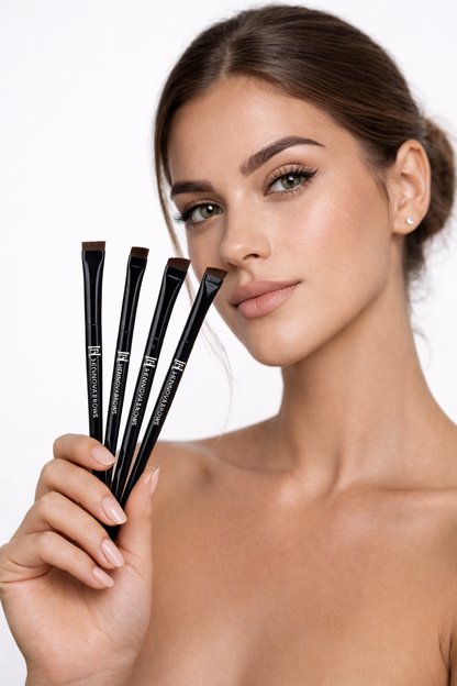 PROFESSIONAL 4-PIECE EYEBROW BRUSH SET