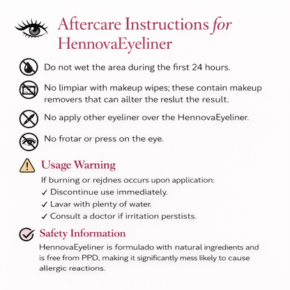 HENNOVAEYELINER – HENNA-BASED LIQUID EYELINER 10 ML | PROFESSIONAL MATTE FINISH