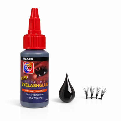 SALON PRO – 30 SECOND STRIP LASH ADHESIVE, BLACK, 1 FL OZ