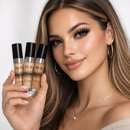 AMUSE RADIANCE FULL COVERAGE CONCEALER – PROFESSIONAL MATTE FINISH & LONG-WEAR COVERAGE