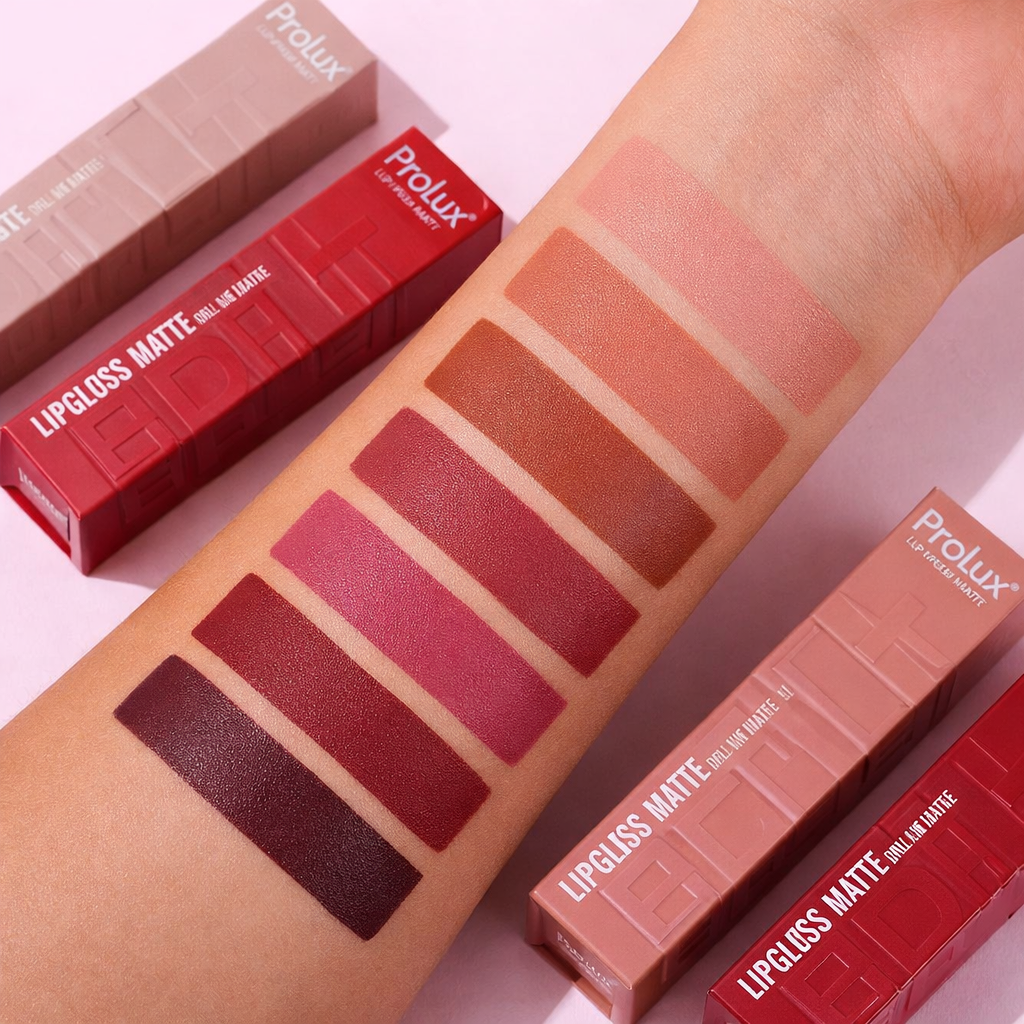 PROLUX MATTE LIP GLOSS – LONG-LASTING MATTE FINISH