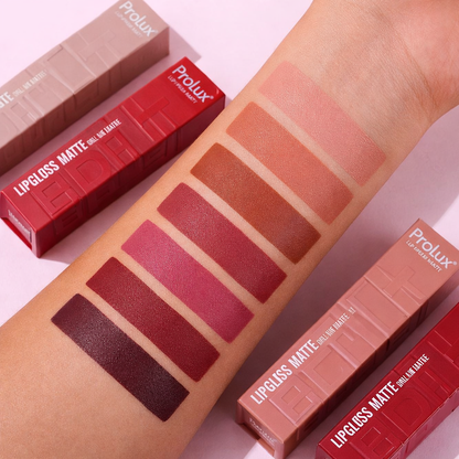 PROLUX MATTE LIP GLOSS – LONG-LASTING MATTE FINISH
