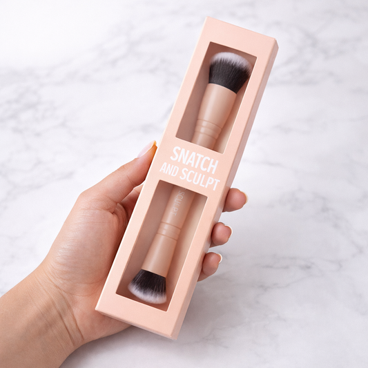 SNATCH AND SCULPT DUAL-ENDED CONTOUR BRUSH BEAUTY CREATION