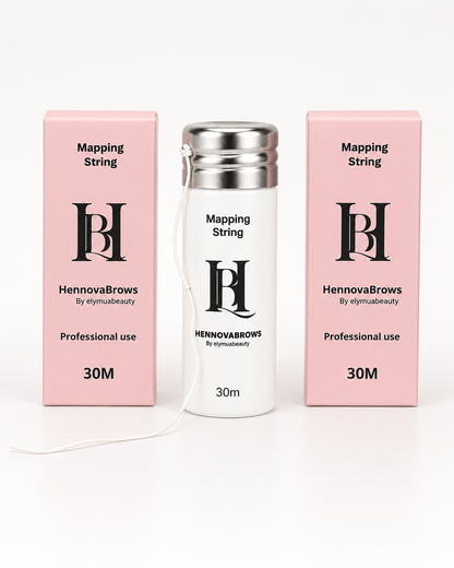 PROFESSIONAL BROW MAPPING STRING | AVAILABLE IN PINK & WHITE Mapping String 30M