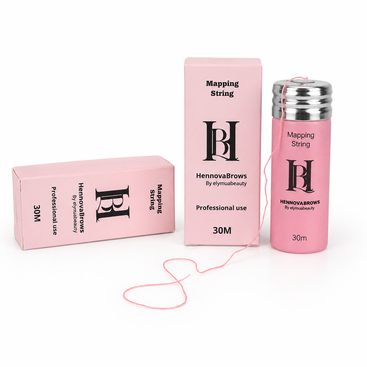 PROFESSIONAL BROW MAPPING STRING | AVAILABLE IN PINK & WHITE Mapping String 30M