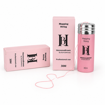PROFESSIONAL BROW MAPPING STRING | AVAILABLE IN PINK & WHITE Mapping String 30M