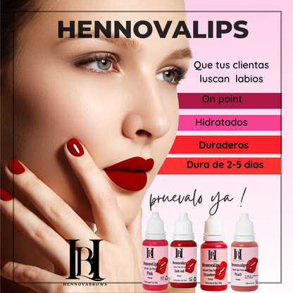 HENNOVALIPS HENNA PARA LABIOS